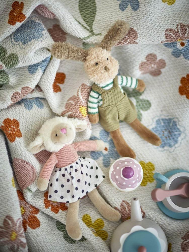 Bloomingville Mini Sol & Teo Puppe 2er Set 18 cm, Braun