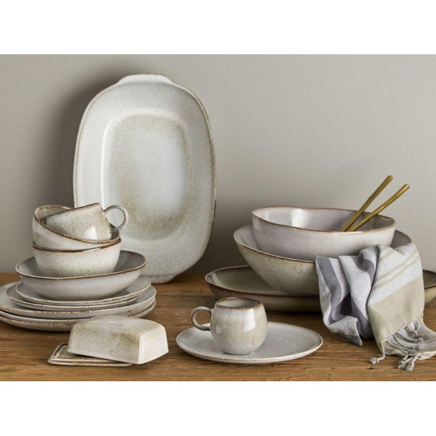 Bloomingville Sandrine Frhstcksset 12-teilig, Natur