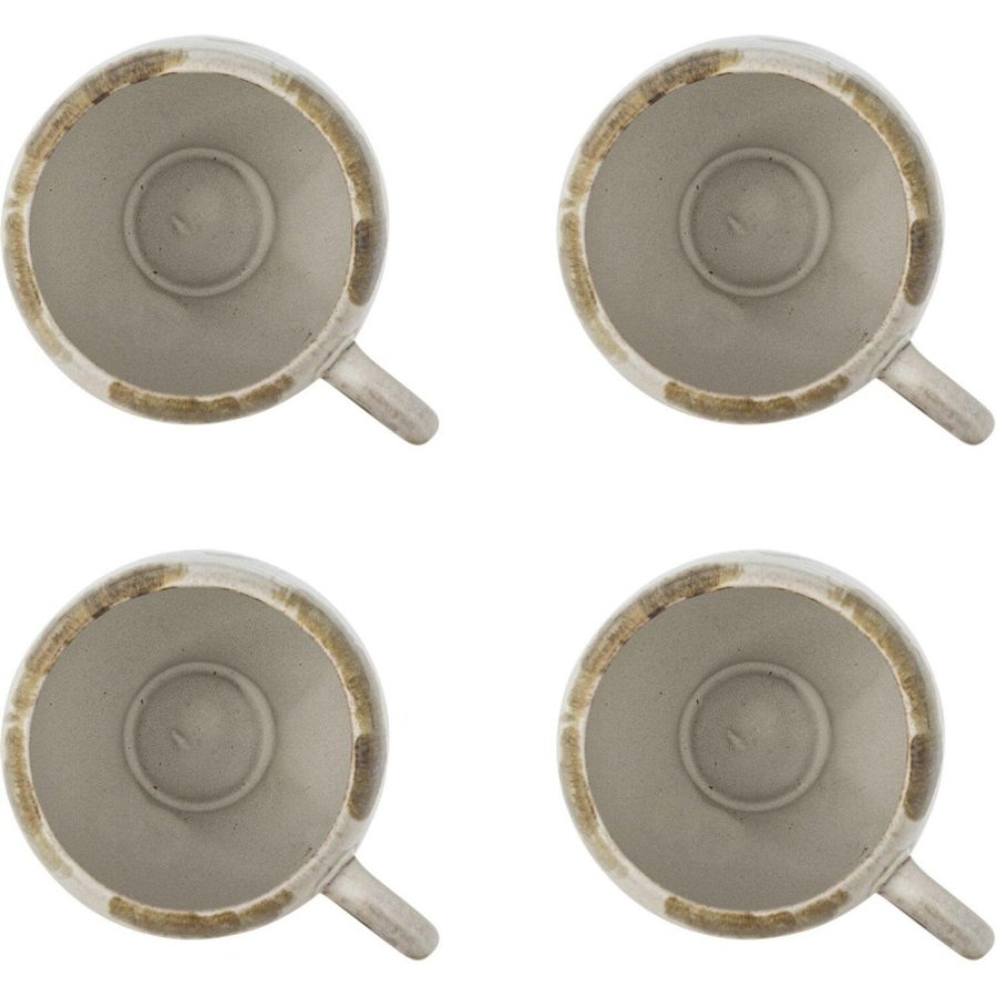 Bloomingville Jade Tasse 4er Set 20 cl, Natur