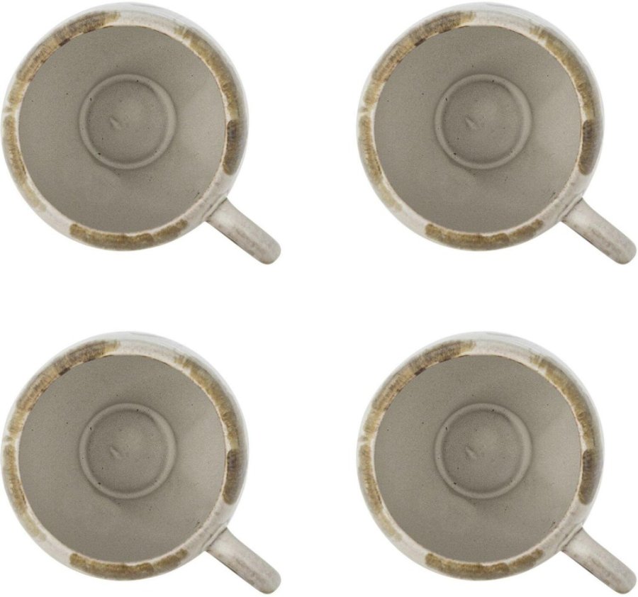 Bloomingville Jade Tasse 4er Set 20 cl, Natur