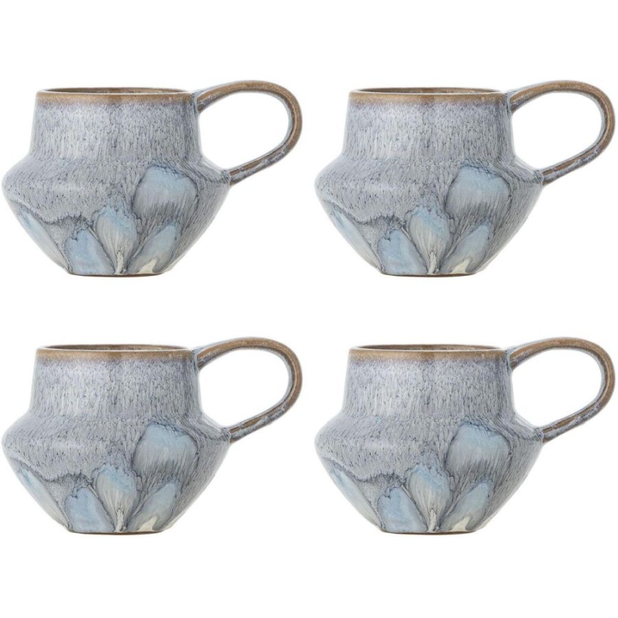 Creative Collection Bessie Becher 4er Set 30 cl, Blau