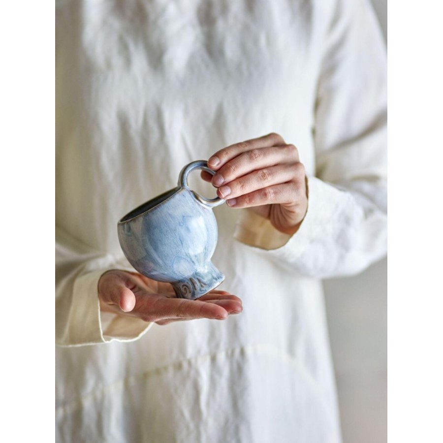 Bloomingville Avonlea Tasse 4er Set 25 cl, Blau