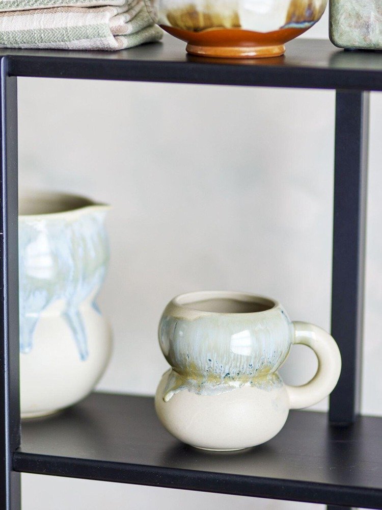 Bloomingville Luna Tasse 4er Set 40 cl, Blau