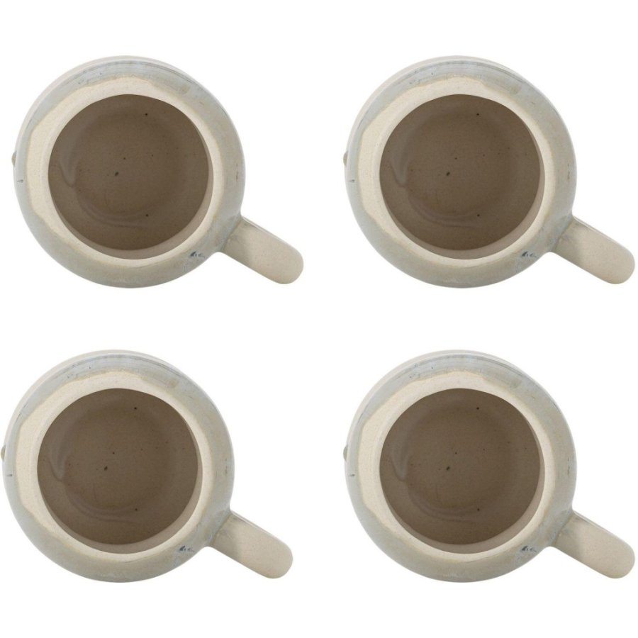 Bloomingville Luna Tasse 4er Set 40 cl, Blau