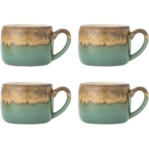 Bloomingville Sheen Becher 4er Set 40 cl, Grn