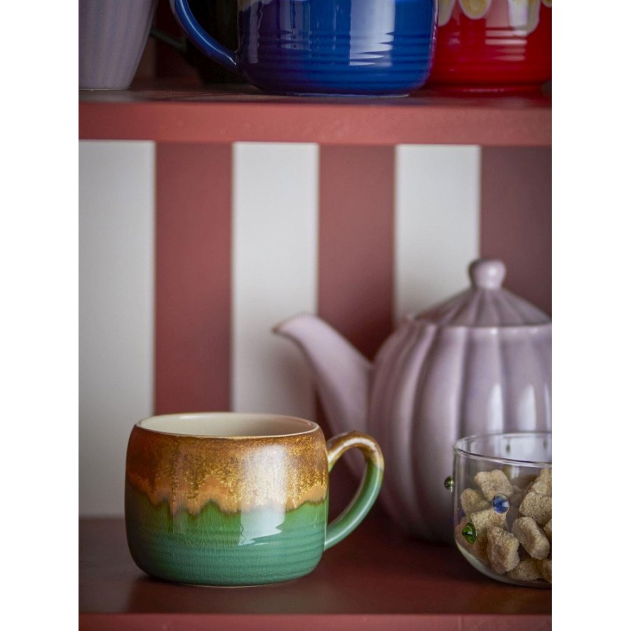 Bloomingville Sheen Becher 4er Set 40 cl, Grn