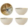 Creative Collection Lacey Schssel 4er Set 15 cm, Gelb