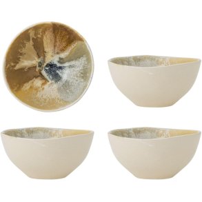 Creative Collection Lacey Schssel 4er Set 15 cm, Gelb