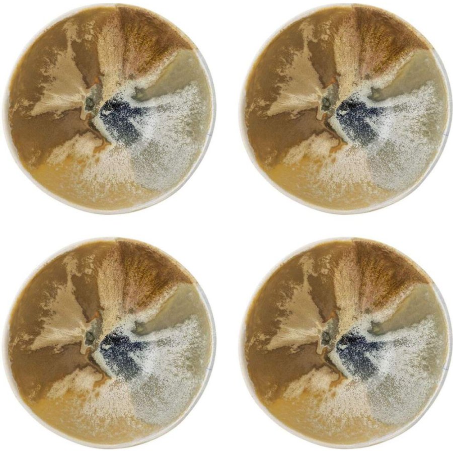 Creative Collection Lacey Schssel 4er Set 15 cm, Gelb