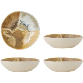 Creative Collection Lacey Schssel 4er Set 21 cm, Gelb