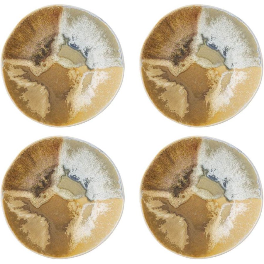 Creative Collection Lacey Schssel 4er Set 21 cm, Gelb