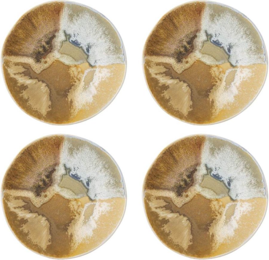 Creative Collection Lacey Schssel 4er Set 21 cm, Gelb