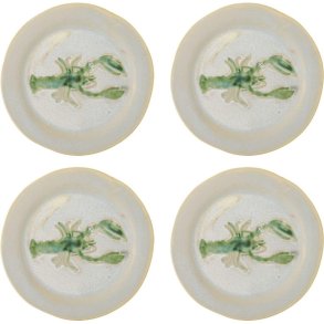 Creative Collection Hadden Teller 4er Set 21 cm, Grün