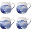 Bloomingville Lyre Tasse 4er Set 25 cl, Blau