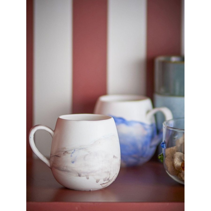 Bloomingville Lyre Tasse 4er Set 25 cl, Braun