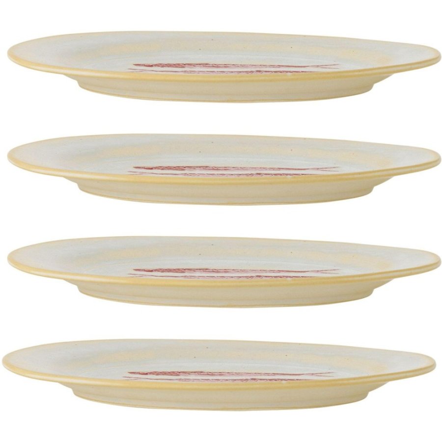 Creative Collection Hadden Teller 2er Set 27,5 cm, Rot