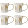 Creative Collection Joseph Becher 4er Set 26 cl, Braun