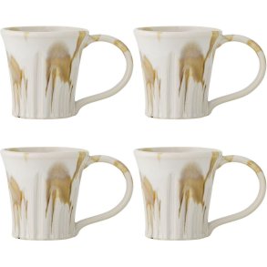 Creative Collection Joseph Becher 4er Set 26 cl, Braun