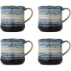 Bloomingville Deana Becher 4er Set 38 cl, Blau