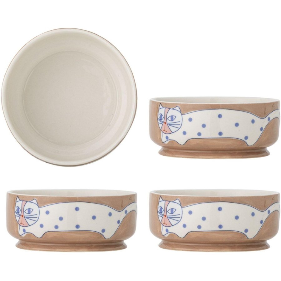 Bloomingville Missy Schssel 4er Set 14,5 cm, Braun