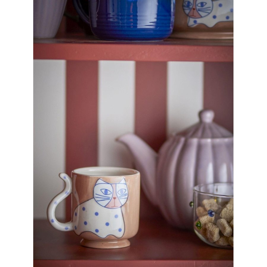 Bloomingville Missy Becher 4er Set 32,5 cl, Braun