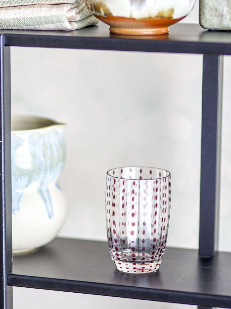 Bloomingville Brinley Trinkglas 4er Set 35 cl, Braun
