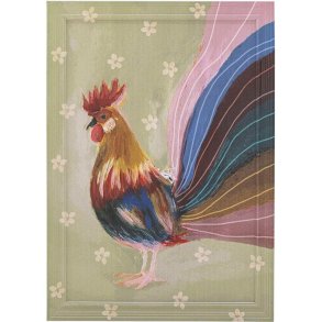 Creative Collection Hanaia Abbildung mit Rahmen 35,5x50 cm, Grn