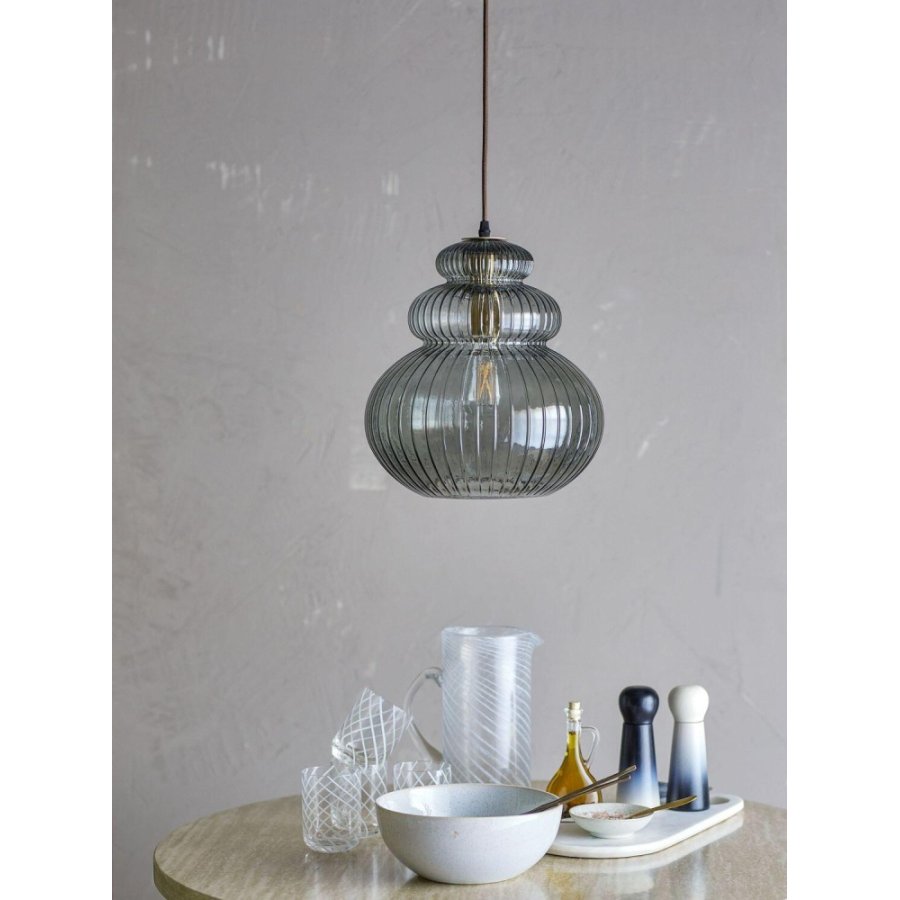 Bloomingville Sybia Pendelleuchte 31,5 cm, Grau