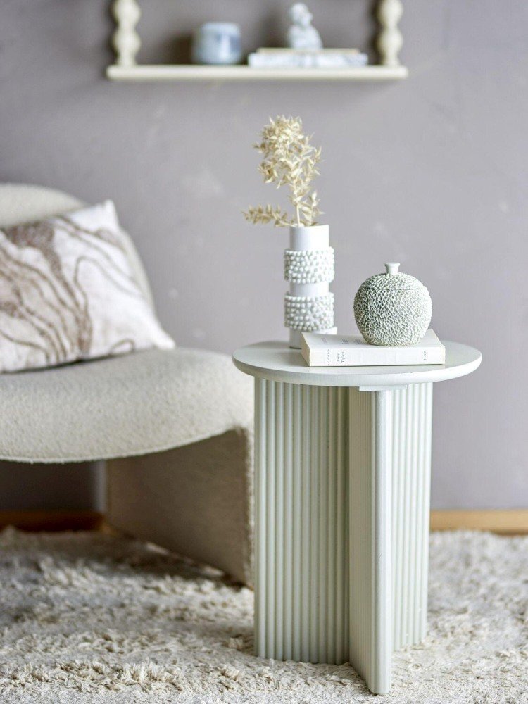 Bloomingville Edith Beistelltisch H50 cm, Wei