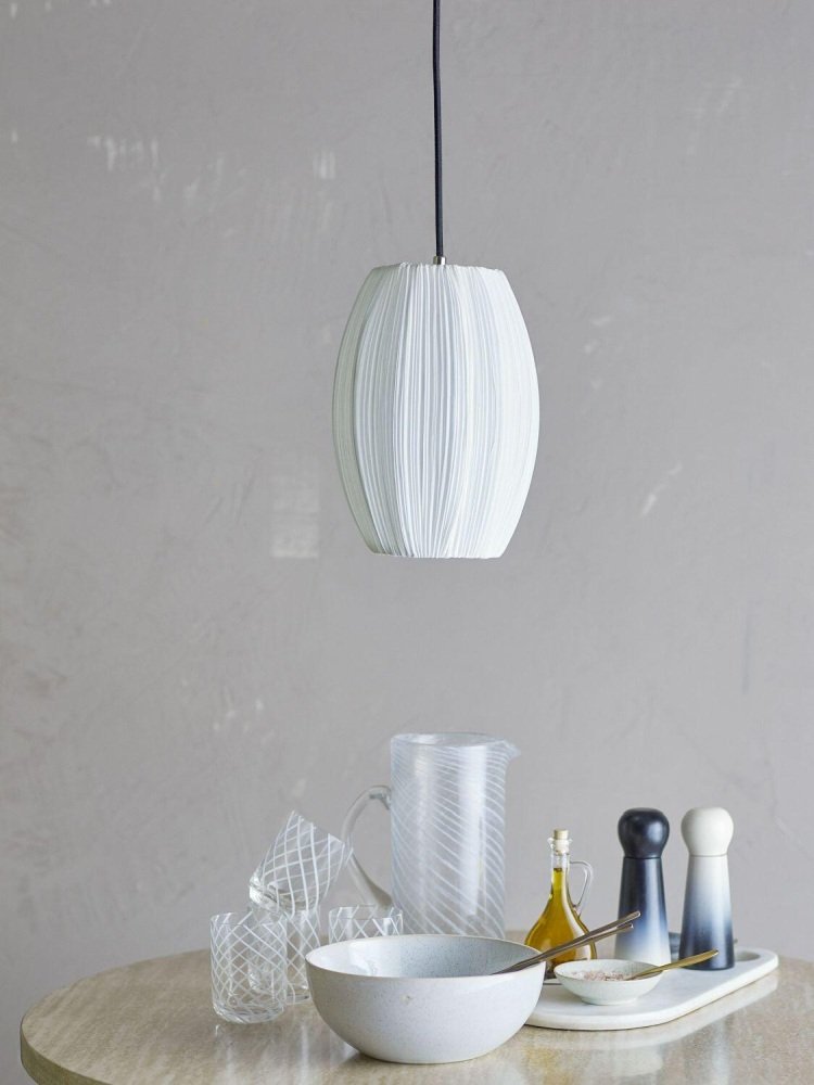 Bloomingville Pica Pendelleuchte 21 cm, Wei