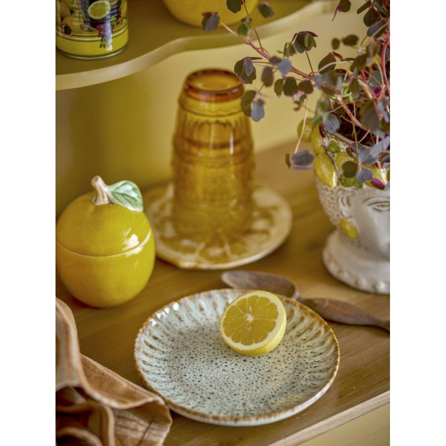 Creative Collection Fleur Teller 17 cm, Natur