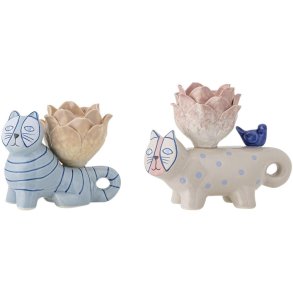 Bloomingville Missy Kerzenhalter 2er Set, Blau