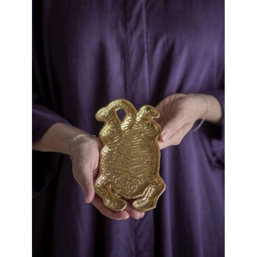 Bloomingville Lester Platte 9x19,5 cm, Gold