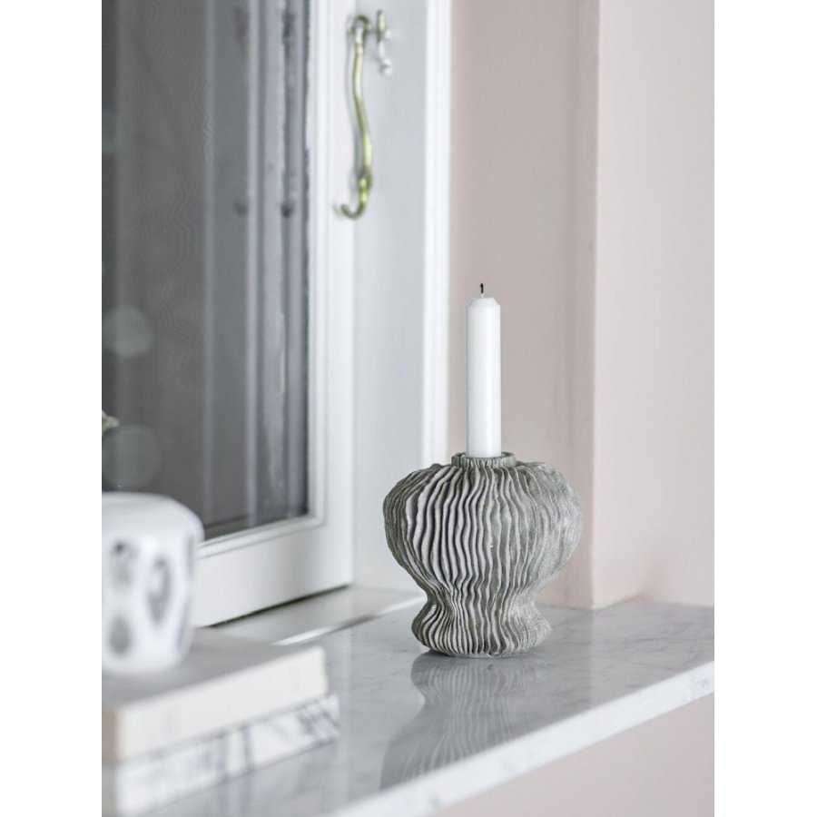 Bloomingville Briar Kerzenhalter H12 cm, Grau