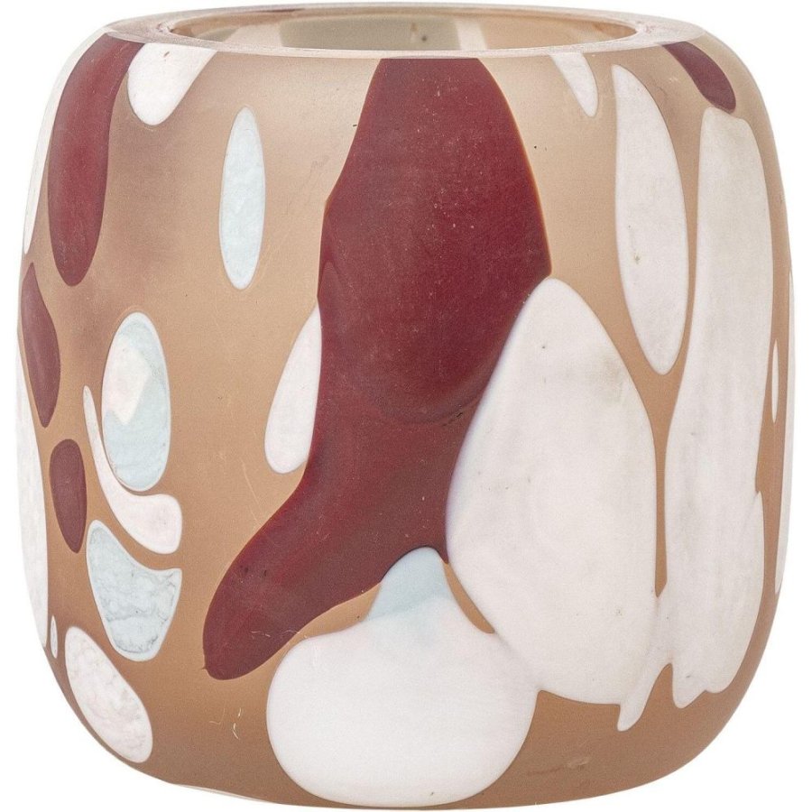 Bloomingville Karan Teelichthalter H9,5 cm, Rosa