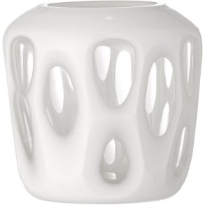 Bloomingville Rohan Teelichthalter H9 cm, Wei