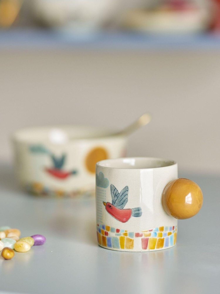 Bloomingville Mini Colorine Tasse 15,5 cl, Natur