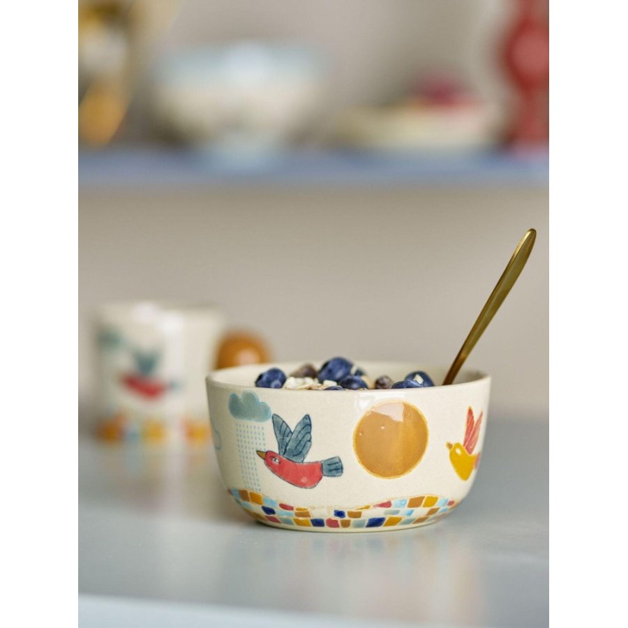 Bloomingville Mini Colorine Schssel 12 cm, Natur
