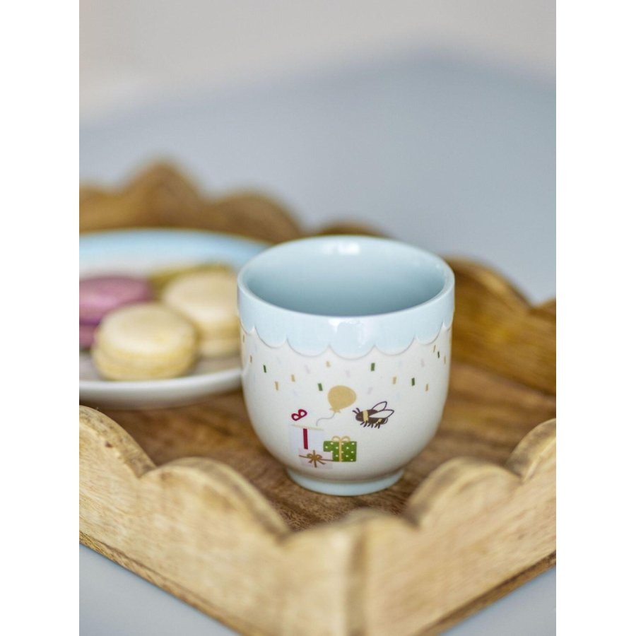 Bloomingville Mini Celebrate Tasse 15 cl, Blau