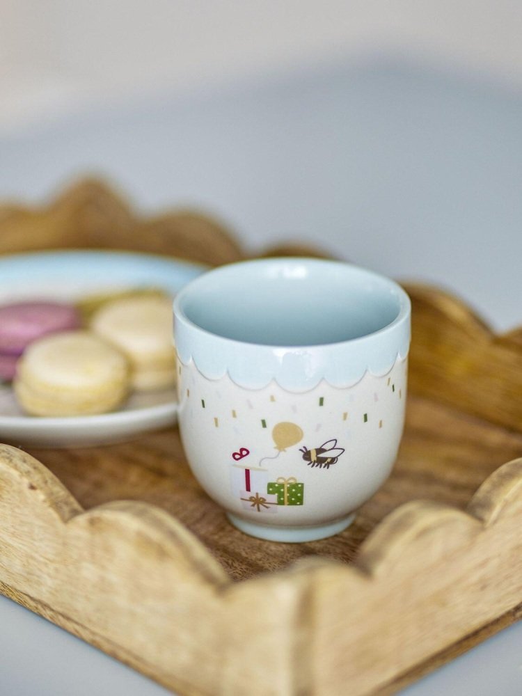 Bloomingville Mini Celebrate Tasse 15 cl, Blau