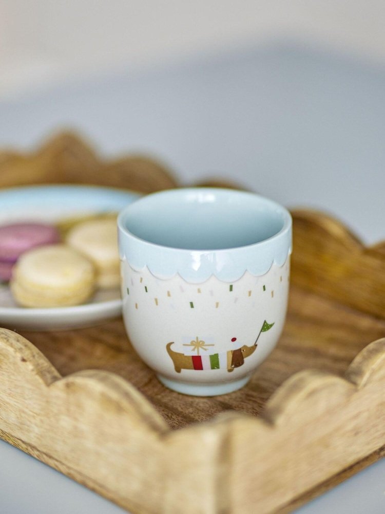 Bloomingville Mini Celebrate Tasse 15 cl, Blau