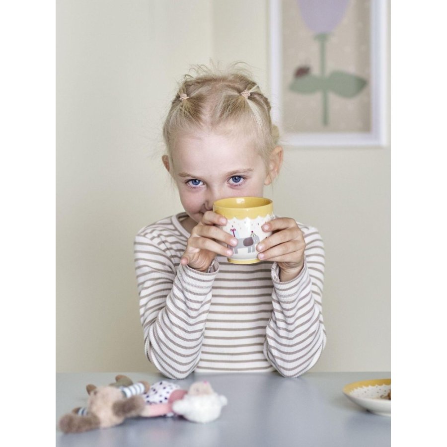 Bloomingville Mini Celebrate Tasse 15 cl, Gelb