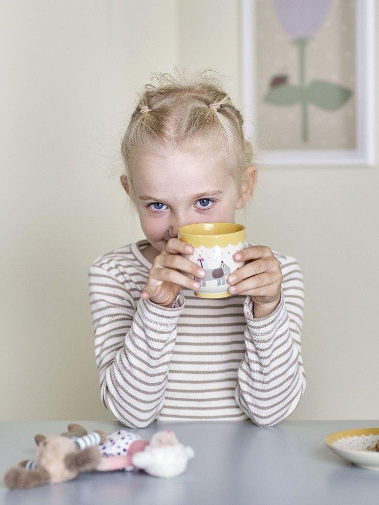 Bloomingville Mini Celebrate Tasse 15 cl, Gelb