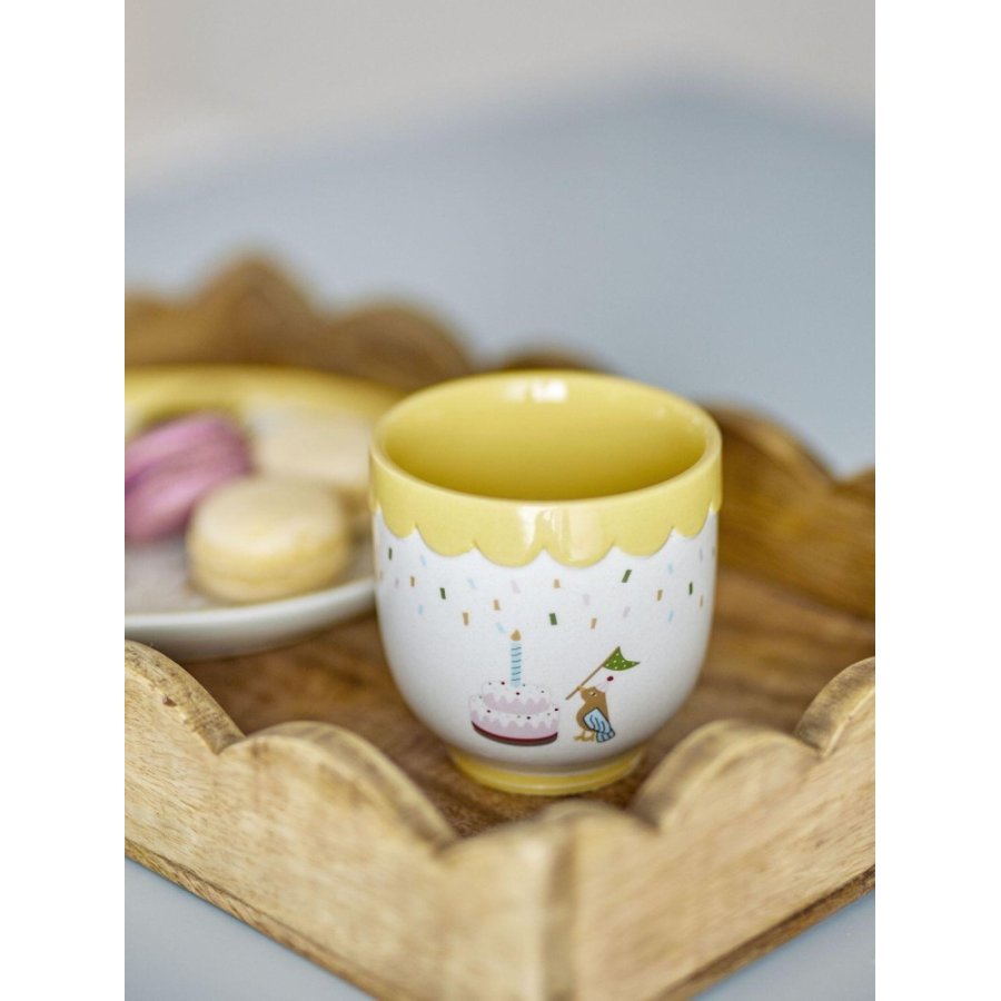 Bloomingville Mini Celebrate Tasse 15 cl, Gelb