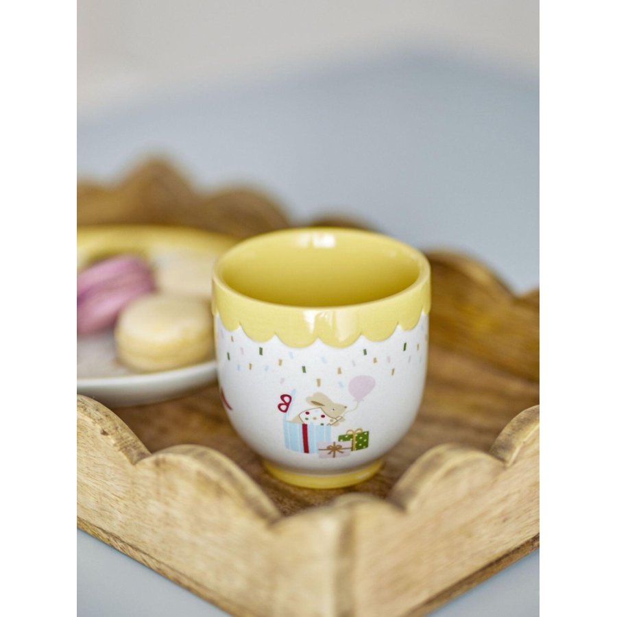 Bloomingville Mini Celebrate Tasse 15 cl, Gelb