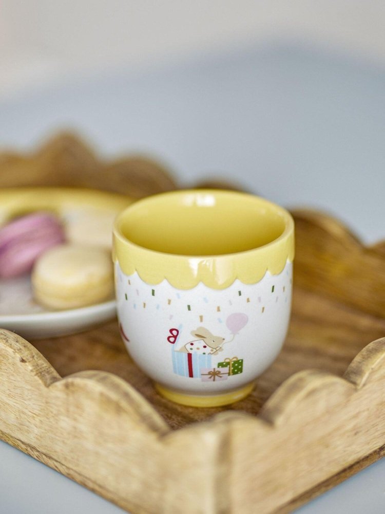 Bloomingville Mini Celebrate Tasse 15 cl, Gelb