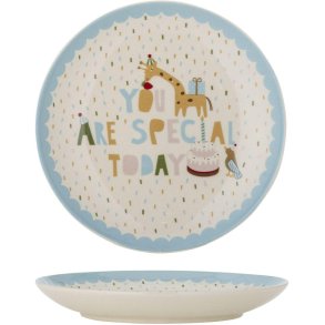 Bloomingville Mini Celebrate Teller 16 cm, Blau