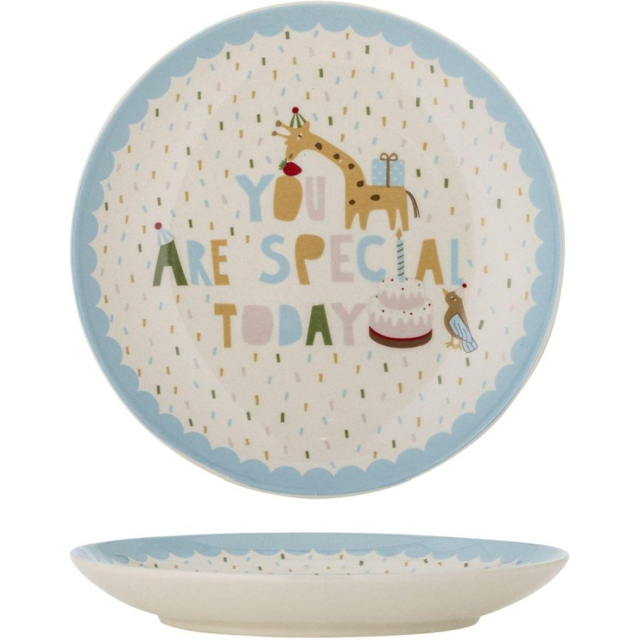 Bloomingville Mini Celebrate Teller 16 cm, Blau