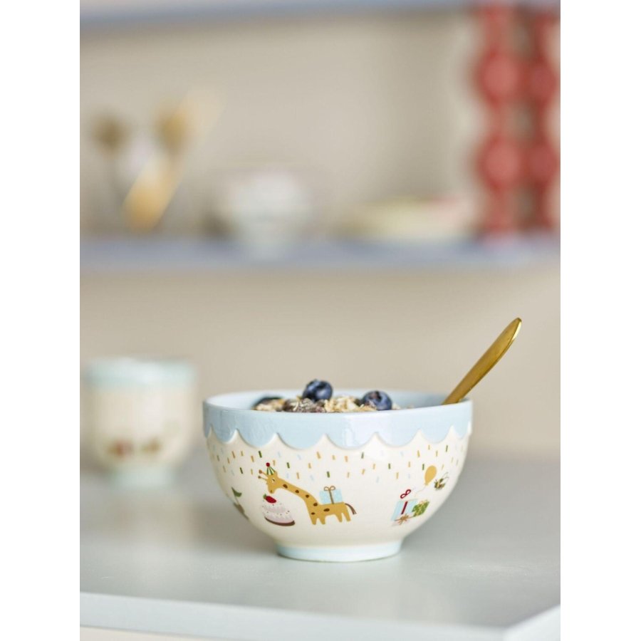 Bloomingville Mini Celebrate Schssel 13,5 cm, Blau