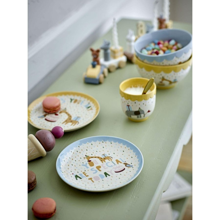 Bloomingville Mini Celebrate Schssel 13,5 cm, Gelb